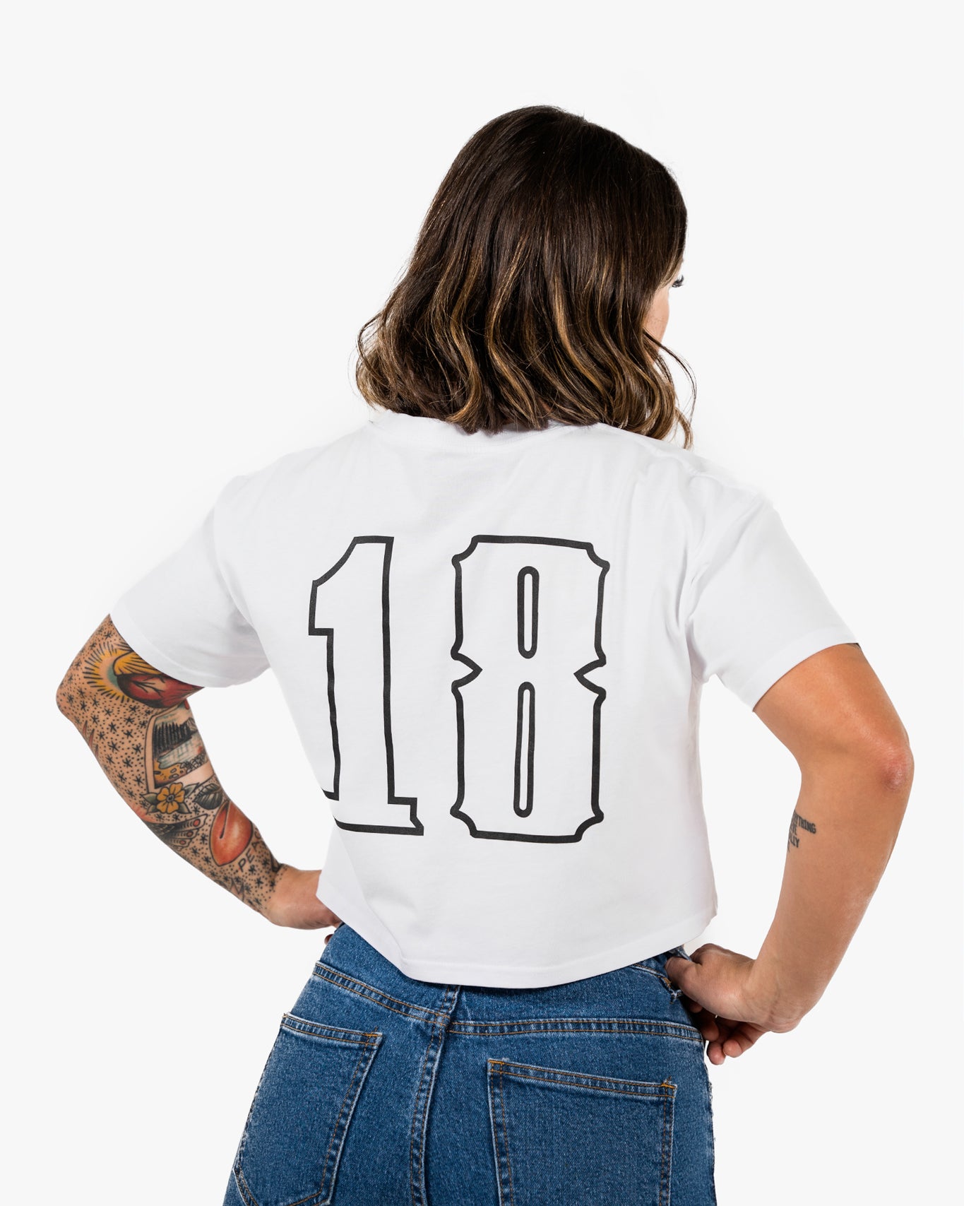 Success 18 Crop - White